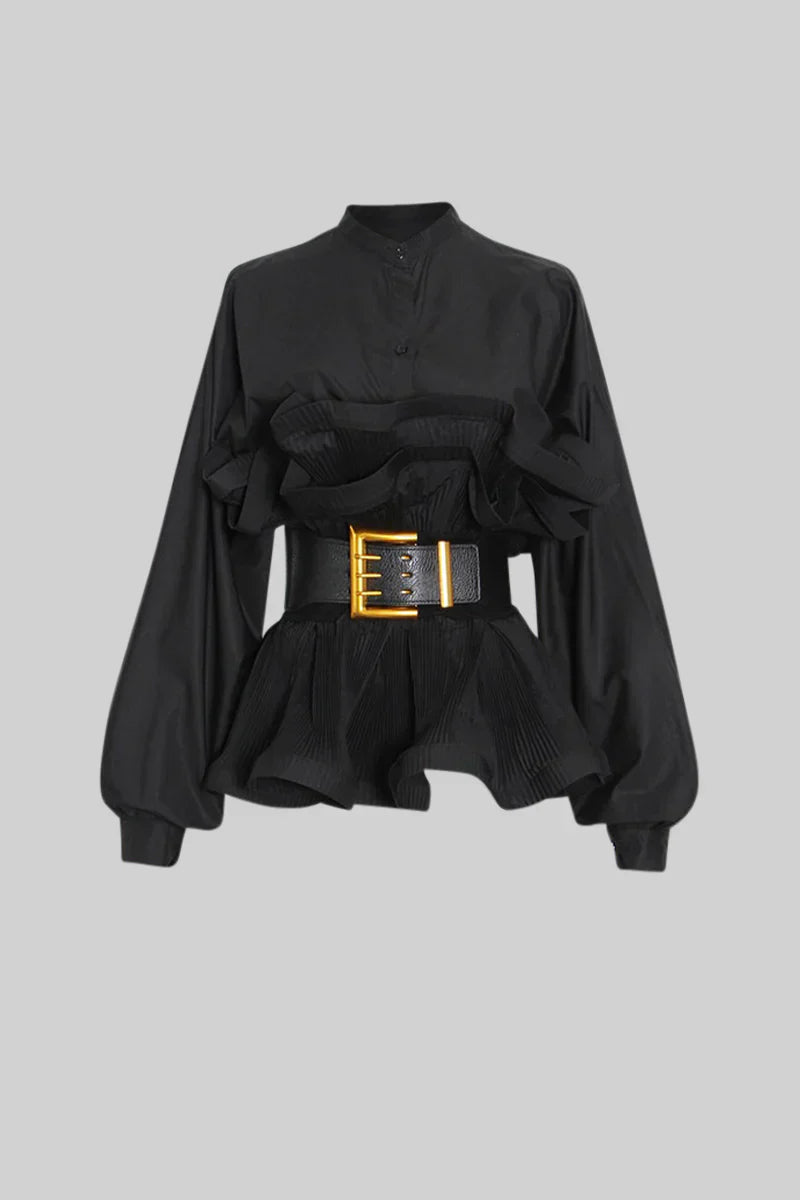 Bella | Bluse mit Volants