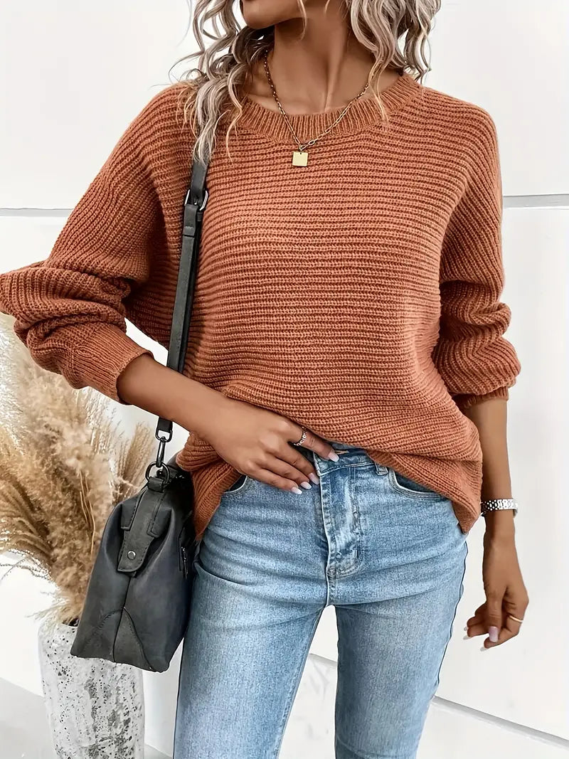 Vina | Eleganter Rundhalspullover