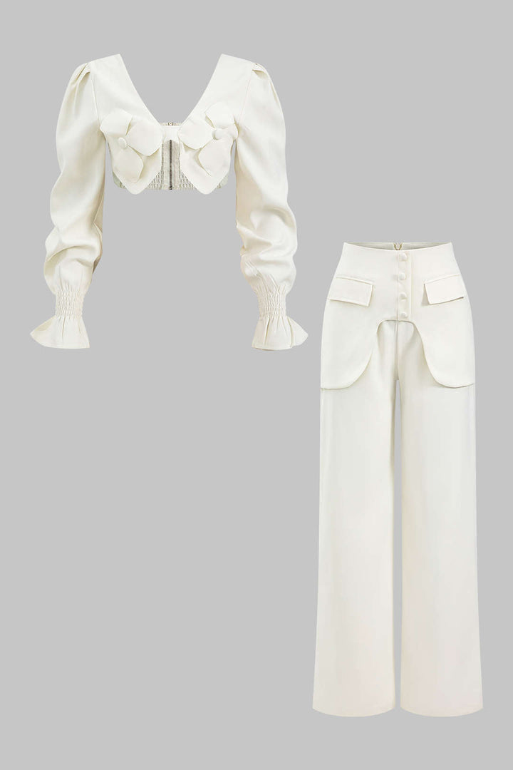 Blumchen | Trendiges Zweiteiler-Set