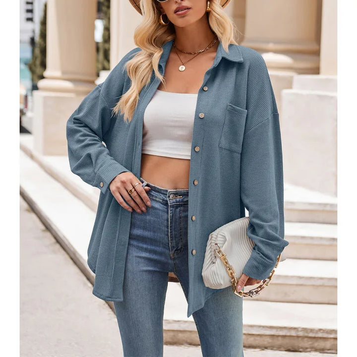 Katie | Lockere Frühlings- und Sommerbluse