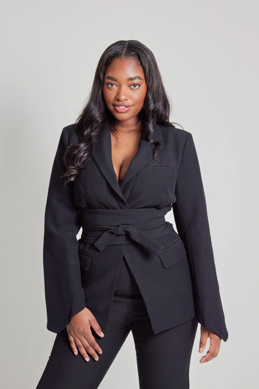 Muze |  Blazer mit  Gürtel