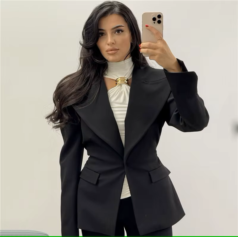 Turtleneck | Top mit Gold-Detail