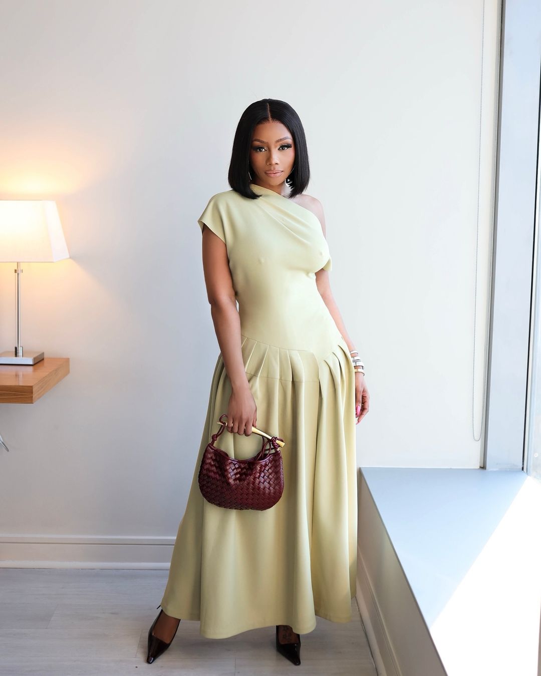 Arabista | Schicke unregelmäßige hochtaillierte Rock-Kleid