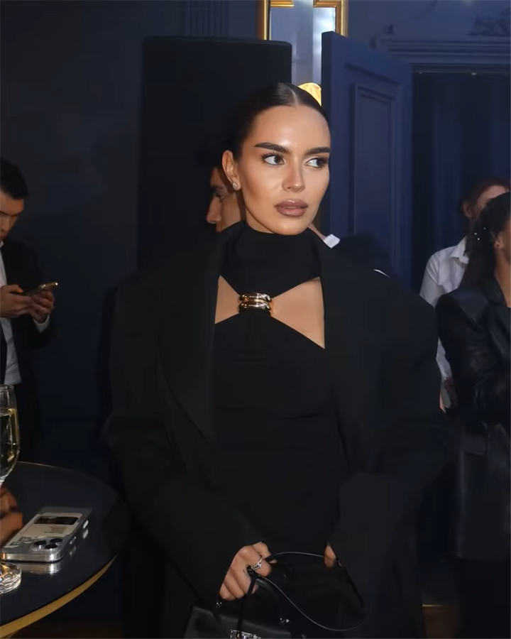 Turtleneck | Top mit Gold-Detail