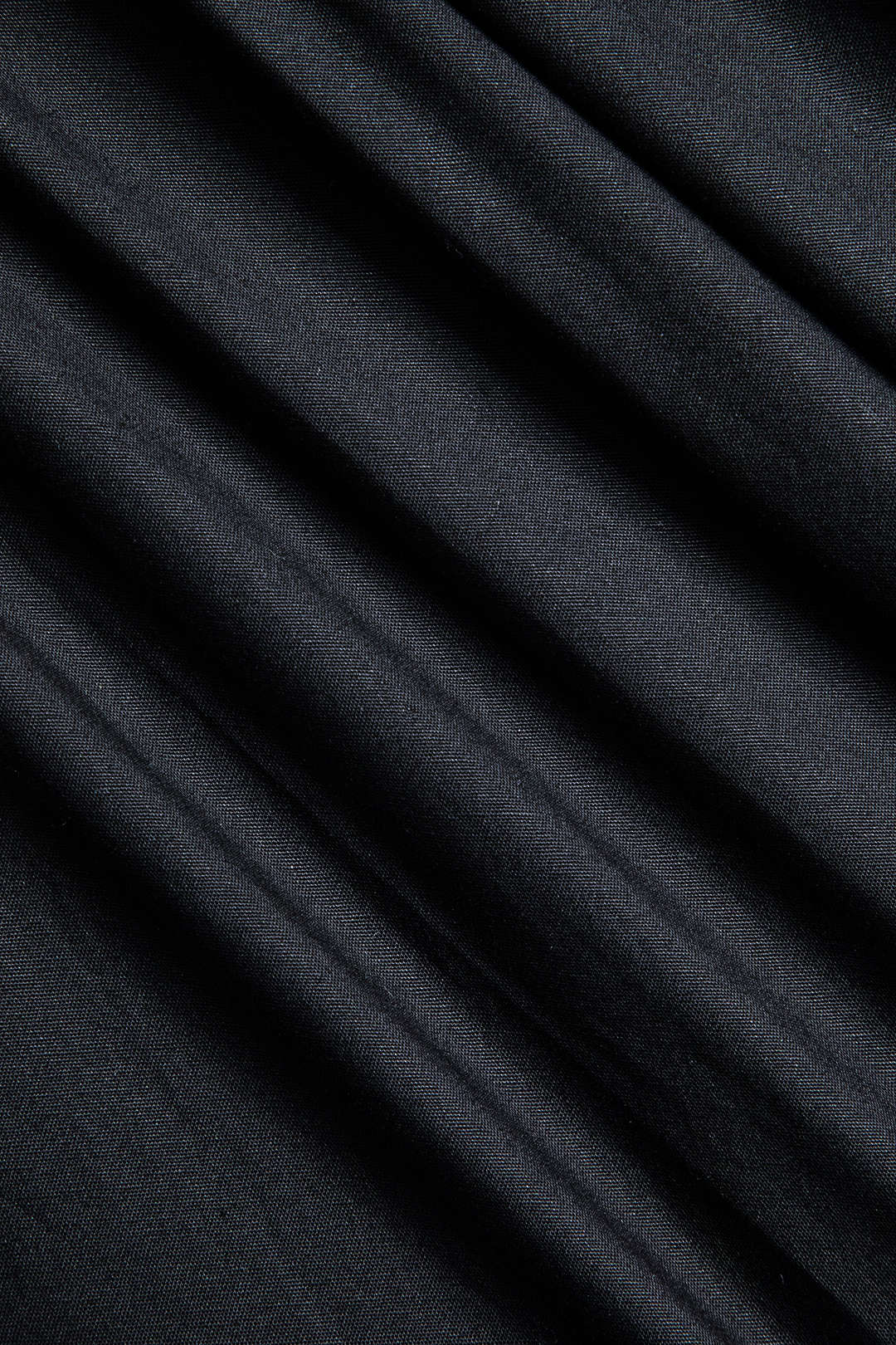 V-Ausschnitt Rüschen Schlitz Midi Kleid