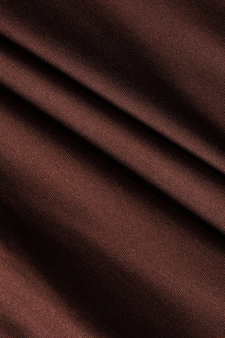 Maxima | Gerüschtes Off-Shoulder Maxikleid mit Drapierung