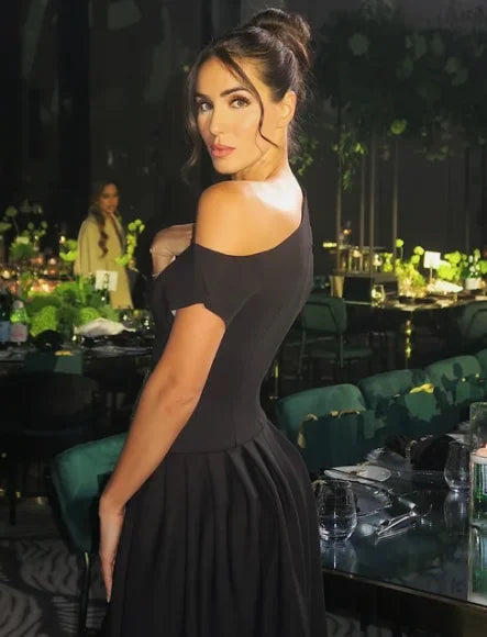 Arabista | Schicke unregelmäßige hochtaillierte Rock-Kleid