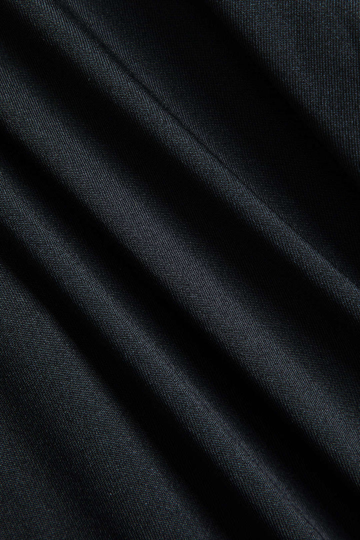 Samy | Patchwork Off-Shoulder Drapierter Maxi-Kleid mit Schleifendetail