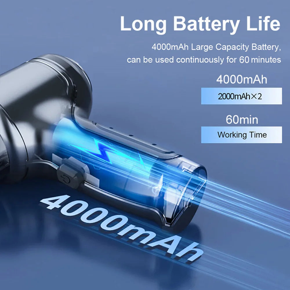 Blas & Saug Wunder | Mini Tragbarer Staubsauger &amp; Luftbläser