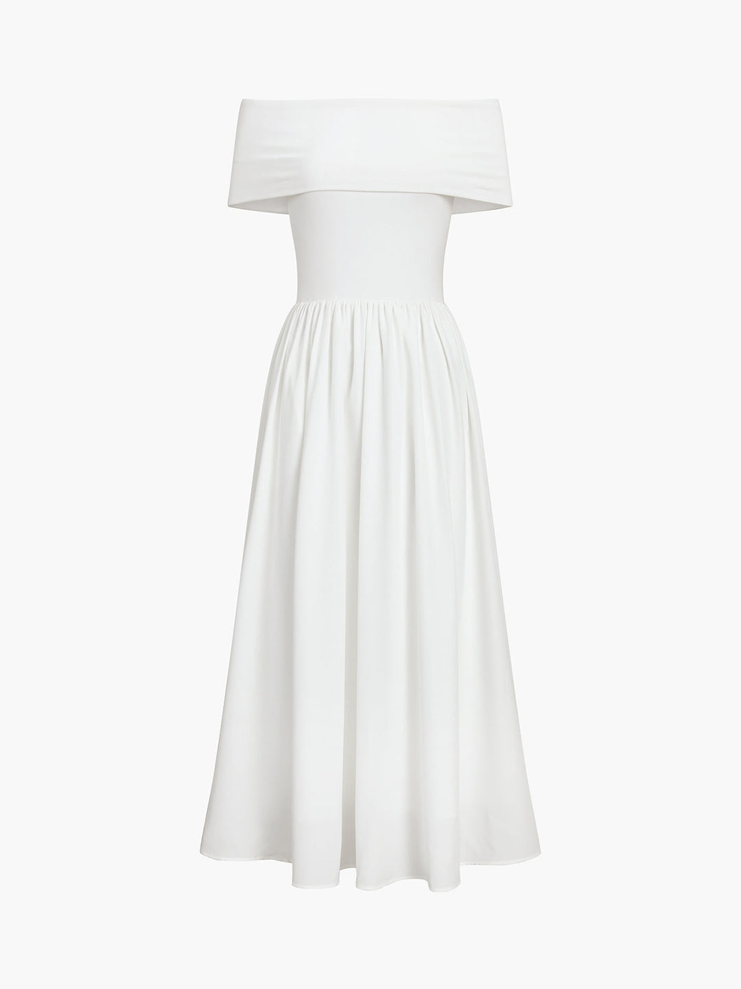 Ceylan | Schulterfrei Kleid mit zeitloser Eleganz