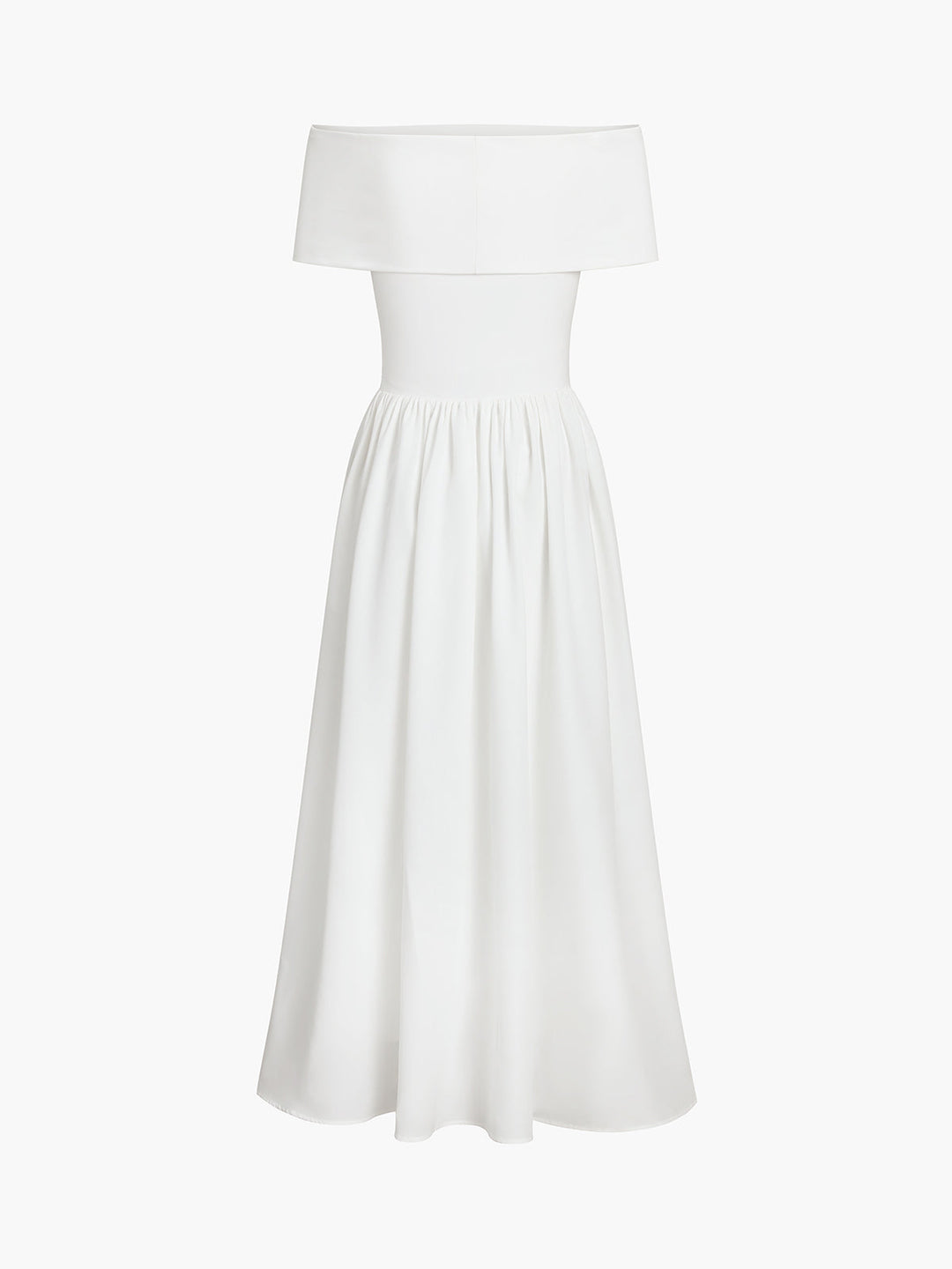 Ceylan | Schulterfrei Kleid mit zeitloser Eleganz