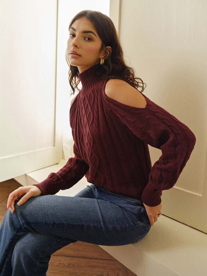 Sweety | Pullover mit Cold-Shoulder-Design