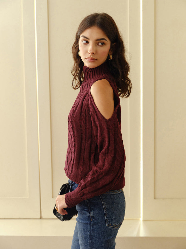 Sweety | Pullover mit Cold-Shoulder-Design