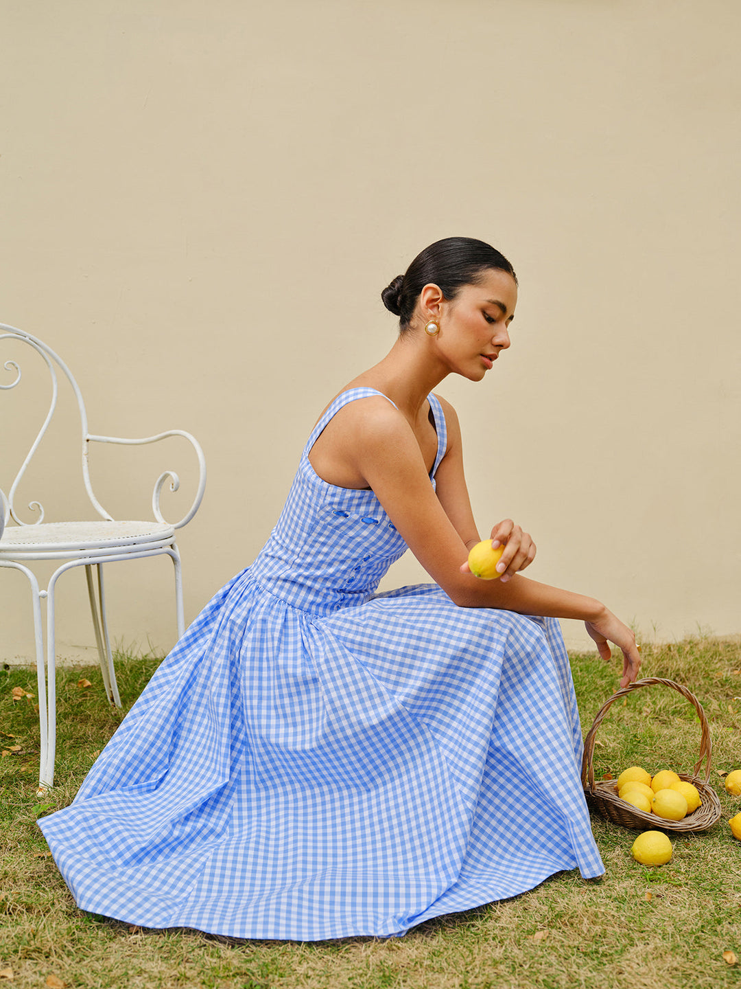 Delphia |  Karierte Kleid