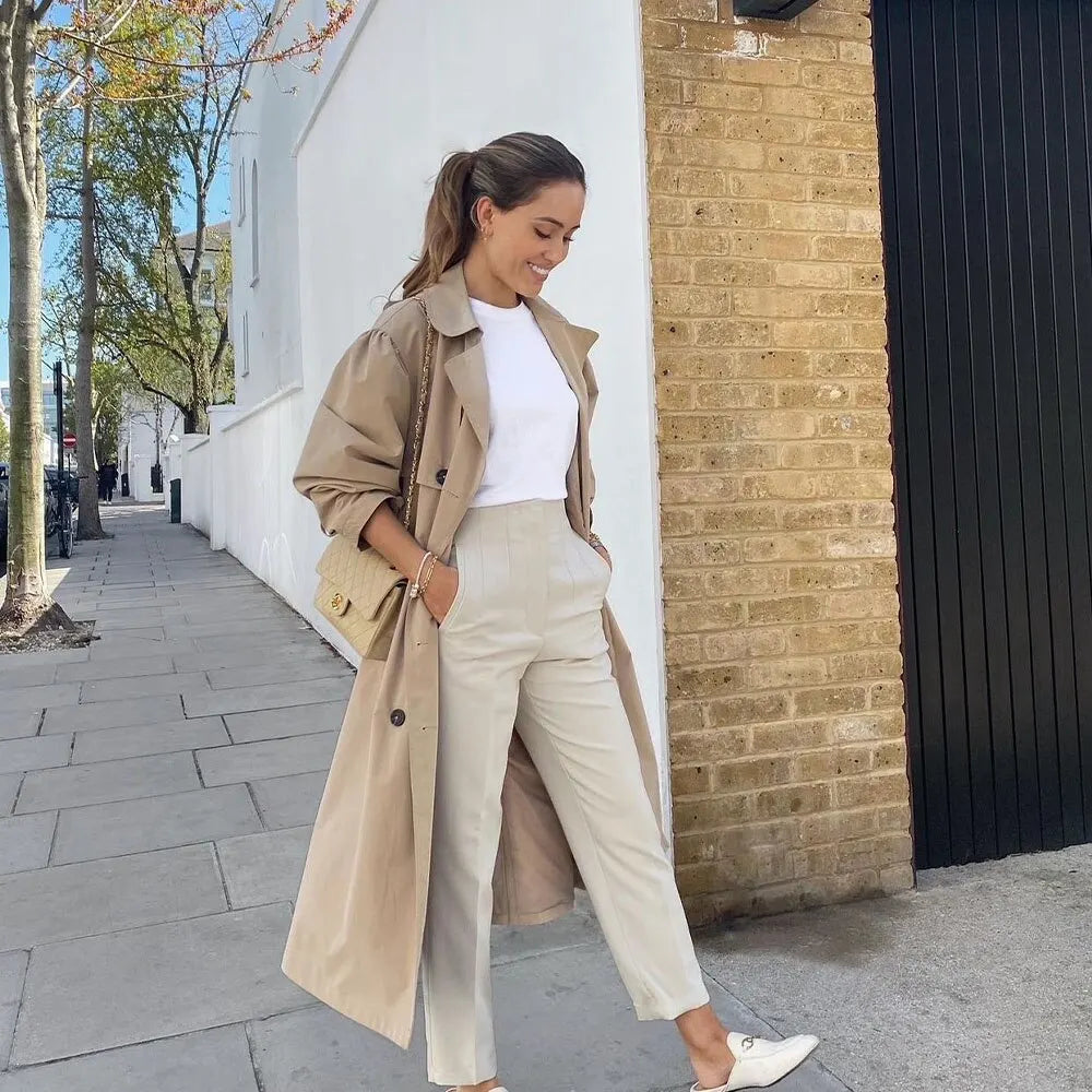 Giullia l Modische Slim-Fit-Damen-Büro-Freizeithose