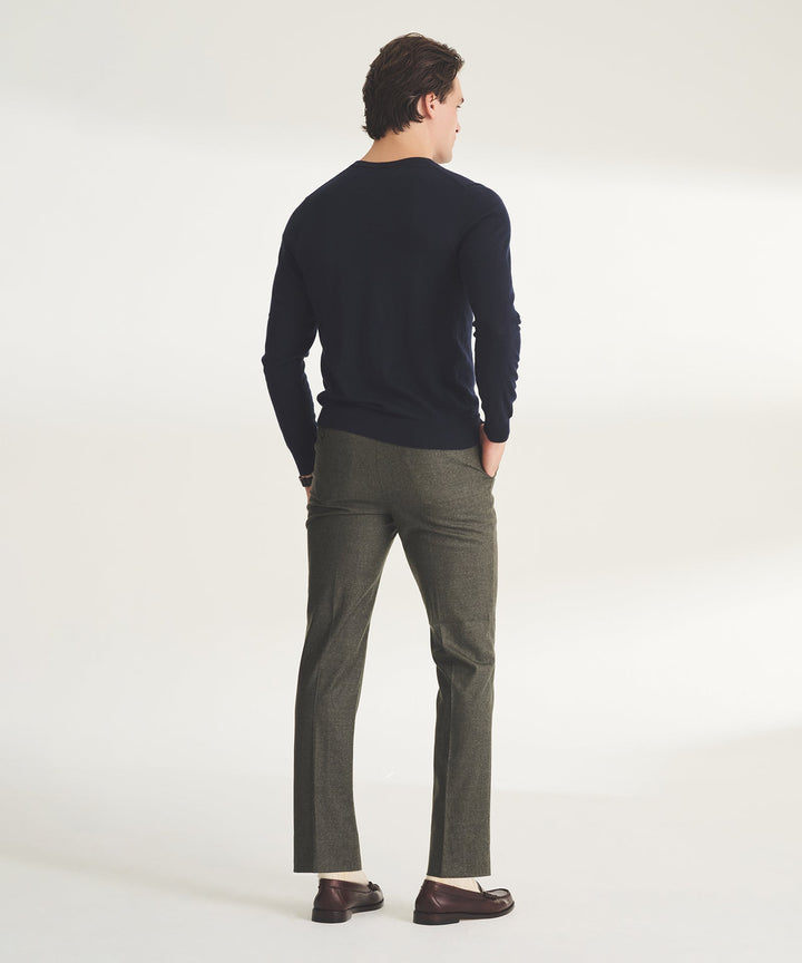 Elite V |Cashmere Long Sleeve V-Neck