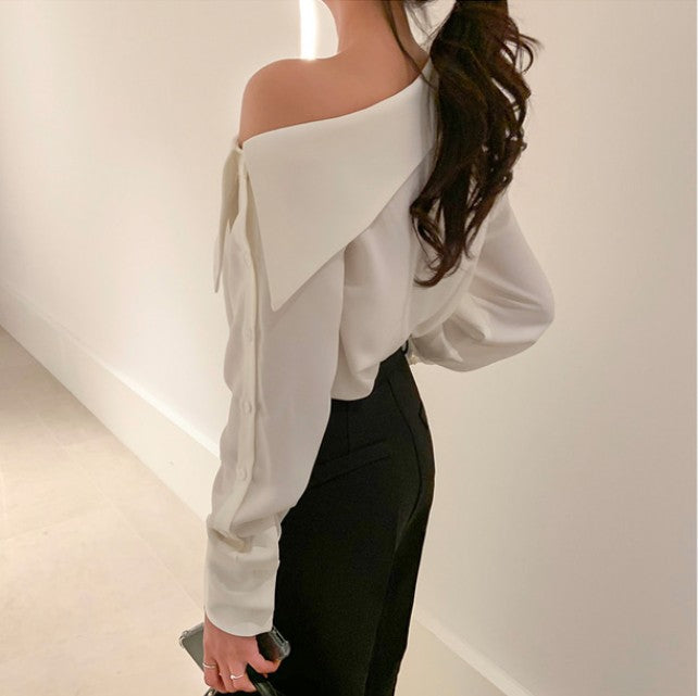 Shanien | Elegantes Design mit einseitigem Schulterakzent