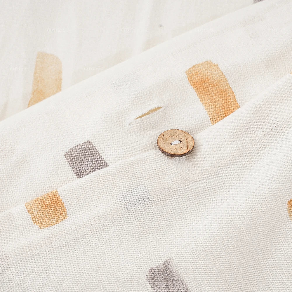 LINA | luxuriöser 100% Baumwoll-Mischbettdeckenbezug