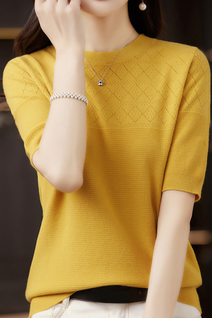 Shorty | Gestricktes Pulli