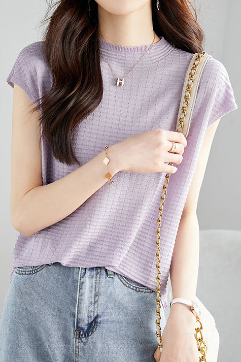 Vielseitiges Strickoberteil