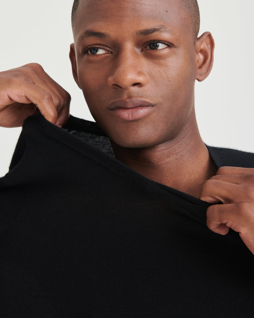 Elite V |Cashmere Long Sleeve V-Neck