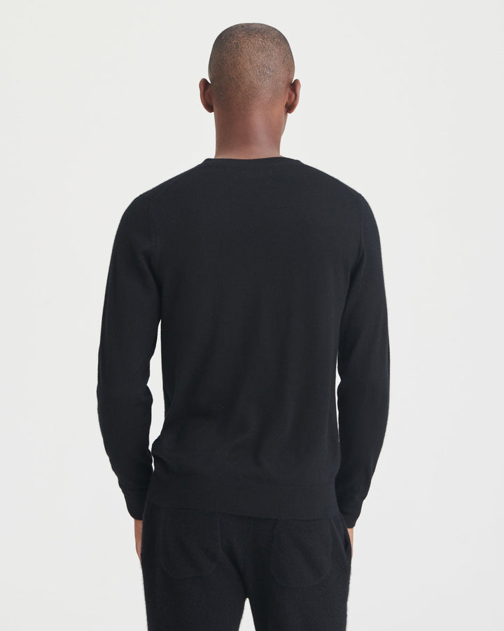 Elite V |Cashmere Long Sleeve V-Neck