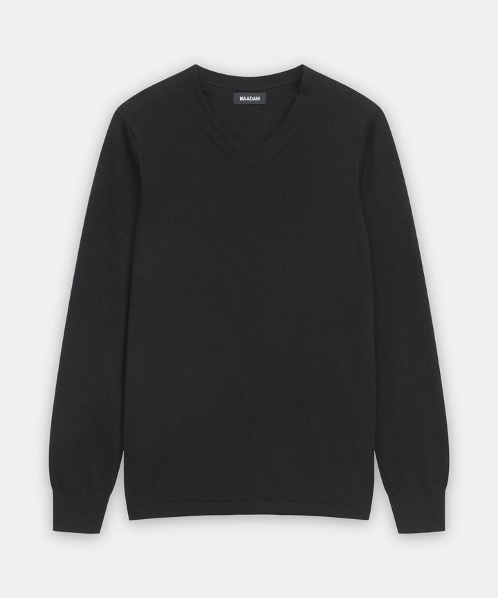 Elite V |Cashmere Long Sleeve V-Neck