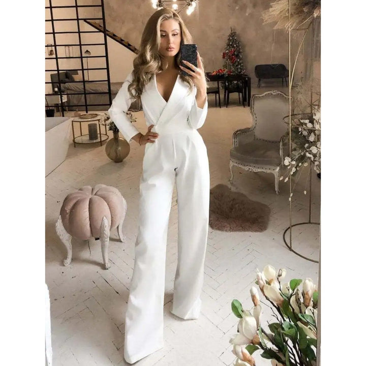 jamy | Jumpsuit im Business-Stil mit Kragen