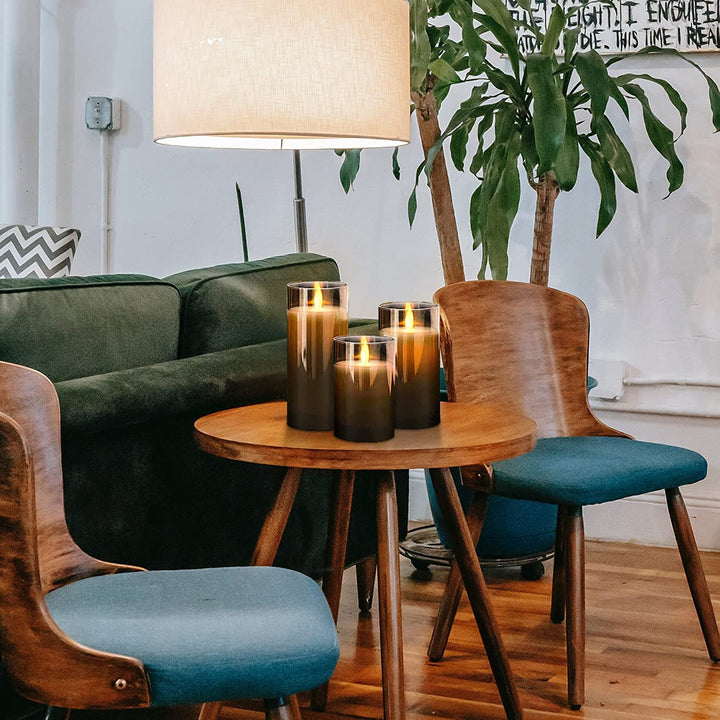 Smart Kerzen® Set von flammenlosen Kerzen