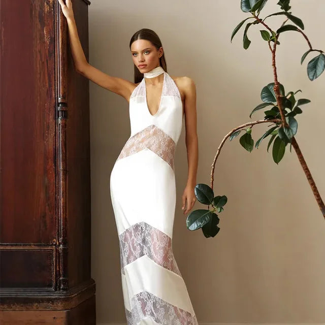 Patchy | Kleid mit Spitze