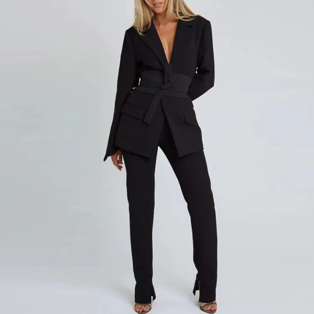 Muze |  Blazer mit  Gürtel