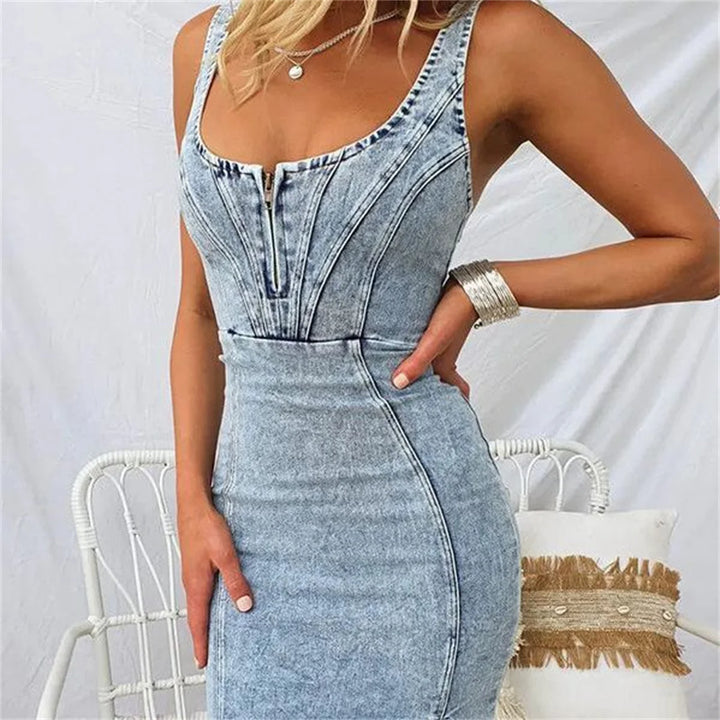 Jeany | Denim Kleid