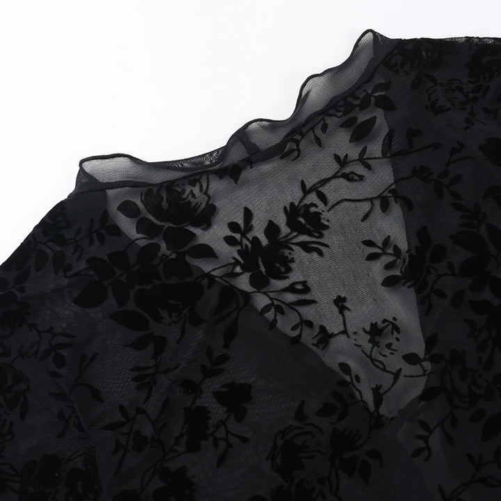 Amara | Wyrafinowana bluzka koronkowa.