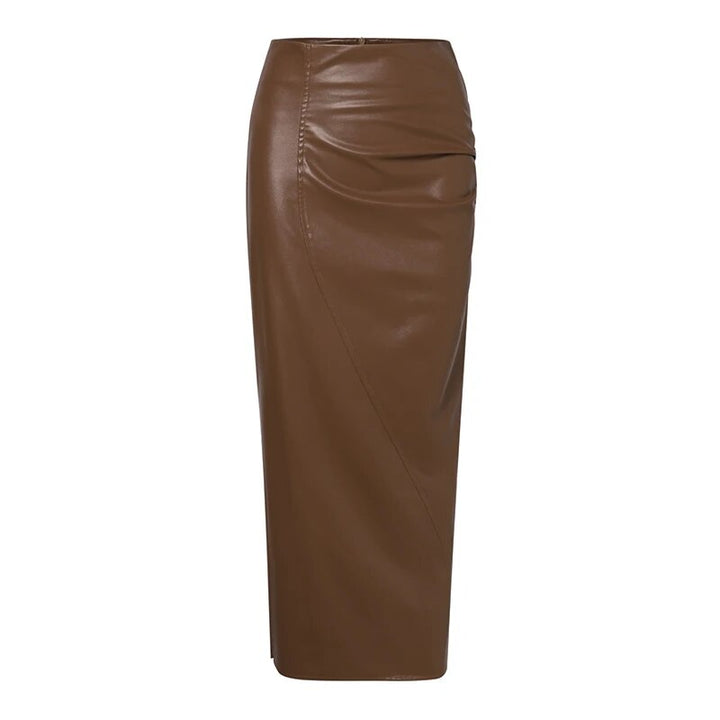 Juliet l Langer Rock aus weichem Leder