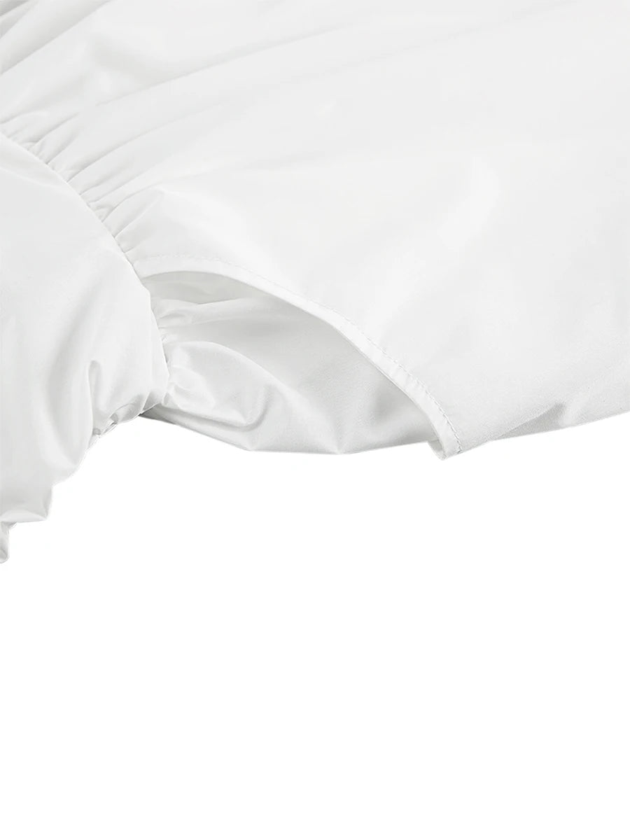 Lora | Damen Sommer Elegantes Party Mini-Kleid mit Taschen