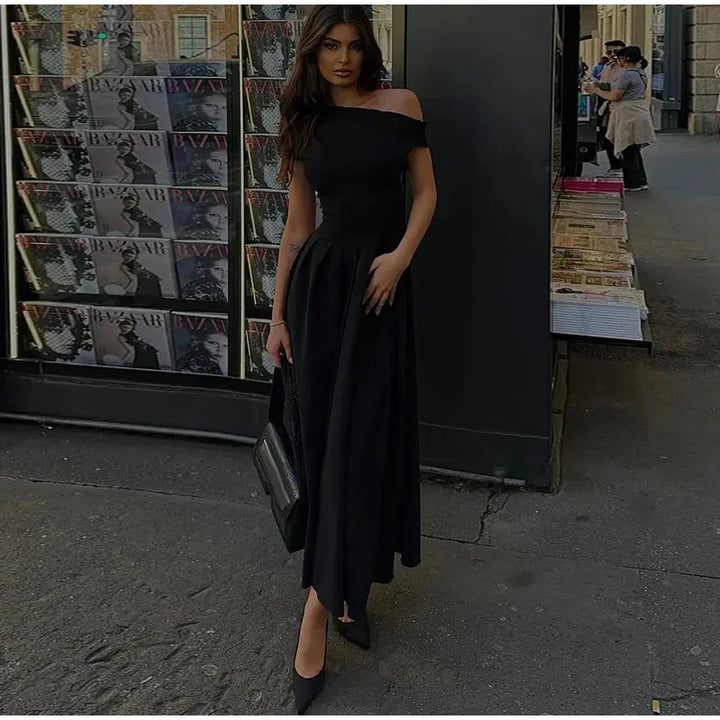 Arabista | Schicke unregelmäßige hochtaillierte Rock-Kleid