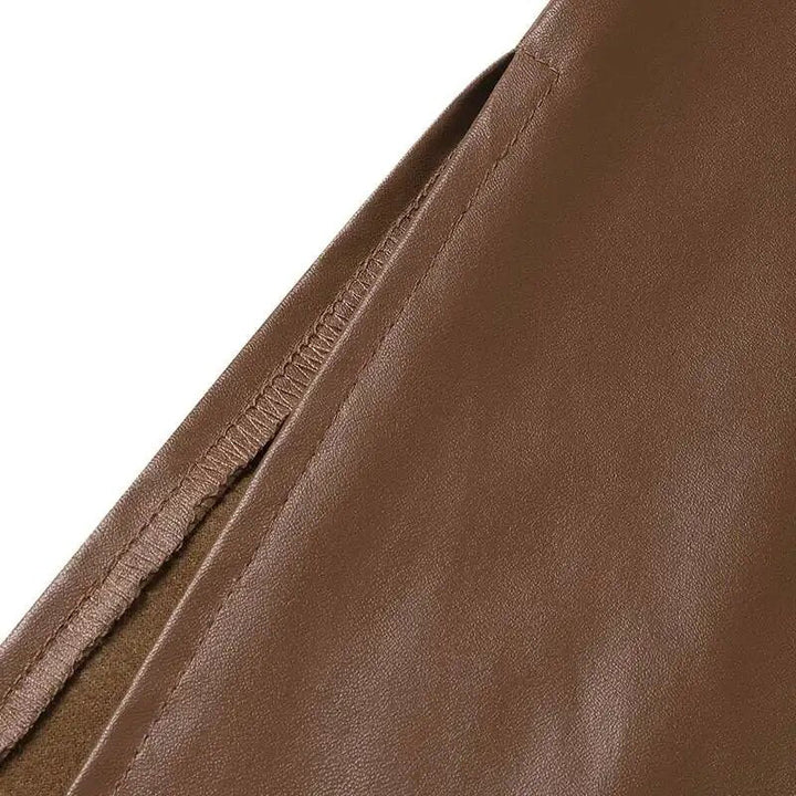 Juliet l Langer Rock aus weichem Leder