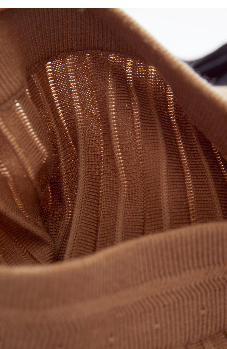 Julliete | Minimalistischer einfarbiger Plissee-Rock