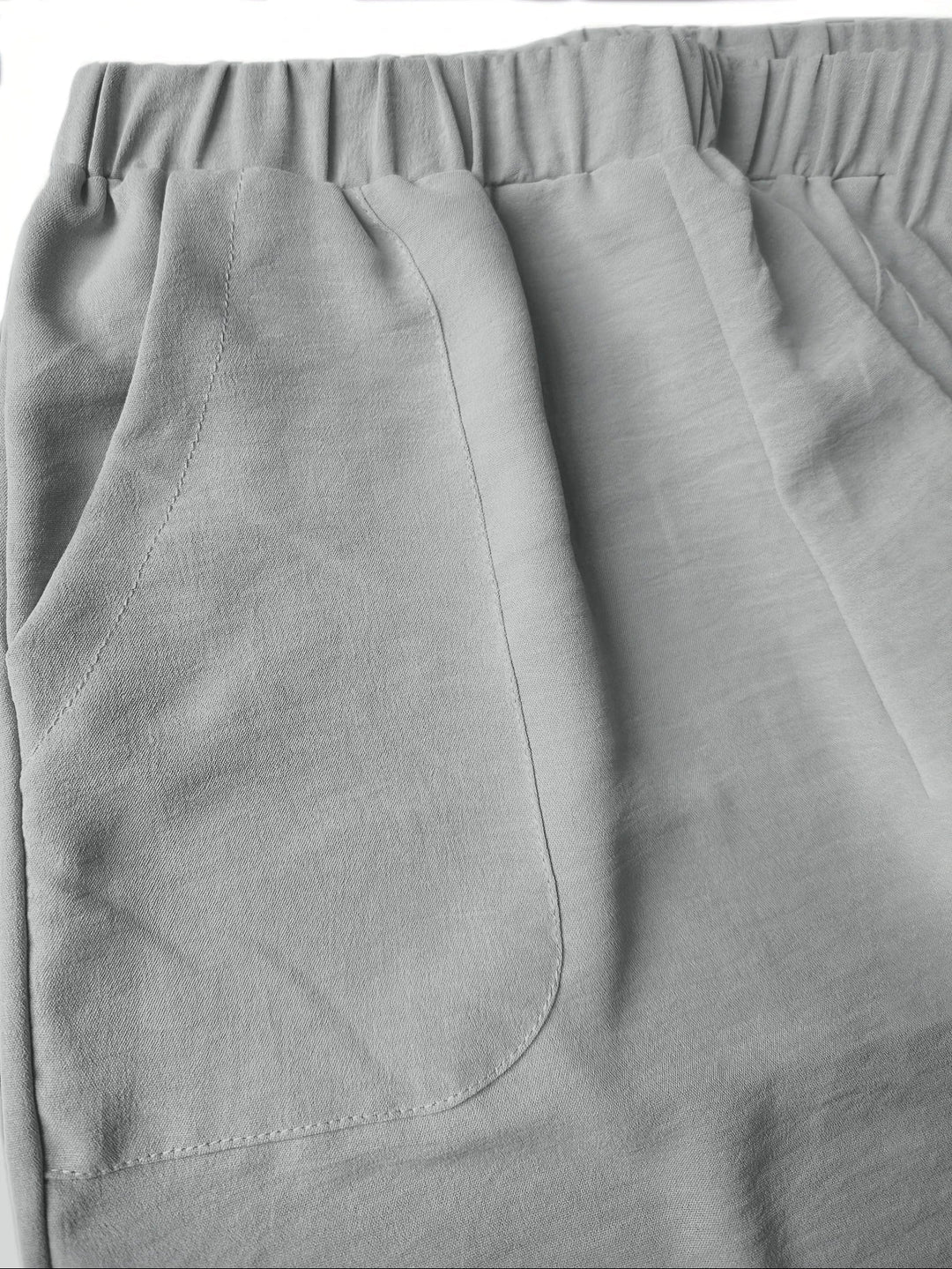 Emma | Hose mit weitem Bein und elastischer Taille