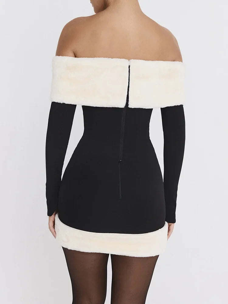 Taruxy | Mini-Kleid mit gewagtem Rückenausschnitt