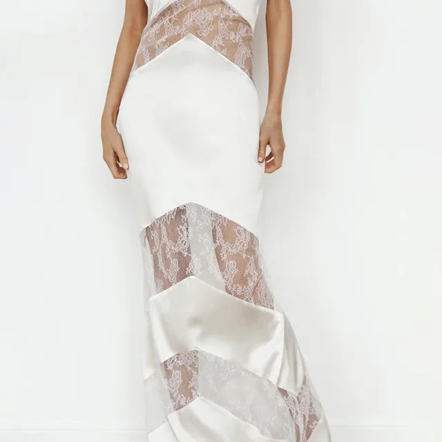 Patchy | Kleid mit Spitze