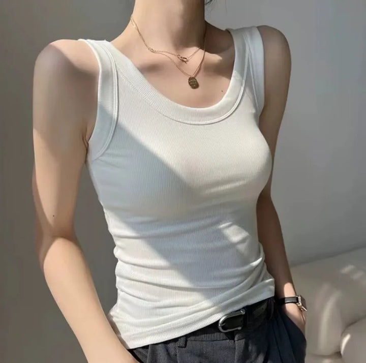 Lovey | T-Shirt mit Gesegnetem Herzprint und Rundhalsausschnitt