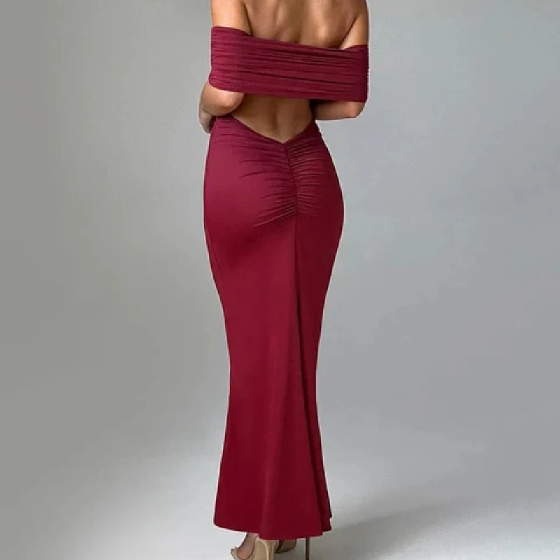 Stacia | Luxuriöses Off-Shoulder Keid