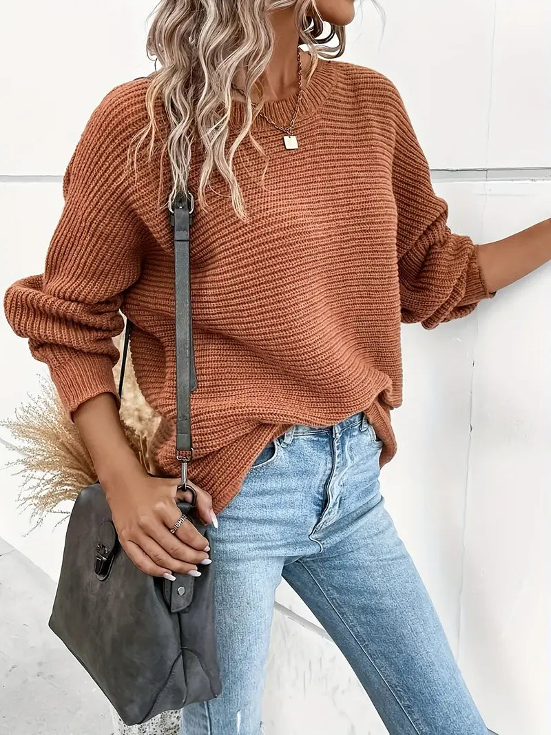 Vina | Eleganter Rundhalspullover