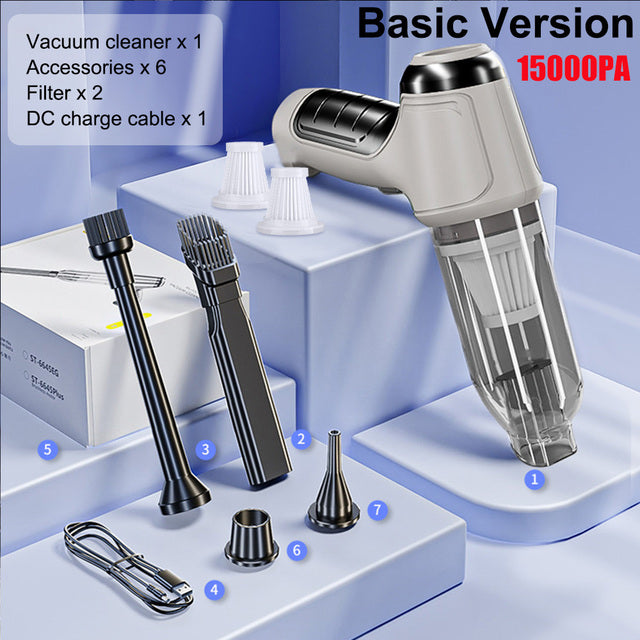 Blas & Saug Wunder | Mini Tragbarer Staubsauger &amp; Luftbläser