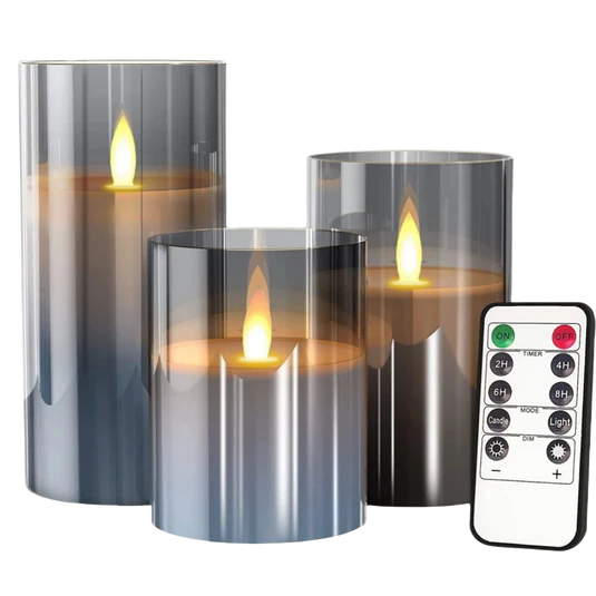 Smart Kerzen® Set von flammenlosen Kerzen
