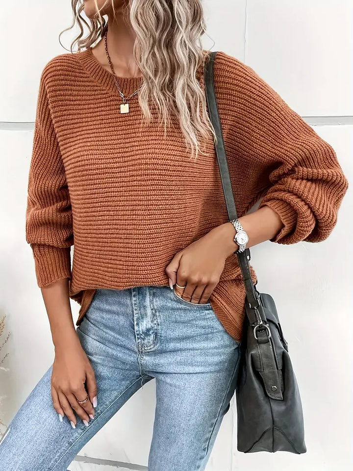 Vina | Eleganter Rundhalspullover