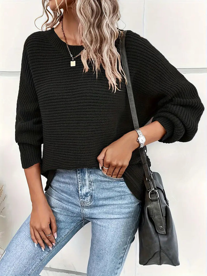 Vina | Eleganter Rundhalspullover