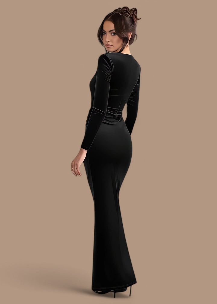 Zéona || Samt maxi kleid