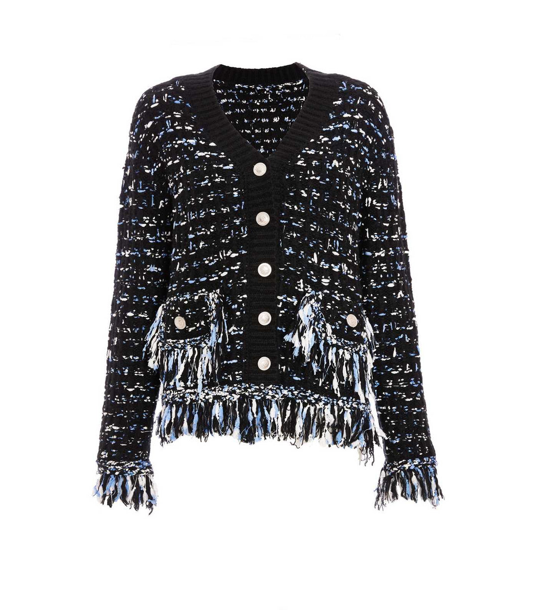 Celestia | Bouclé-Strickjacke